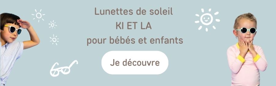 Lunettes de soleil bébé et enfant KI ET LA